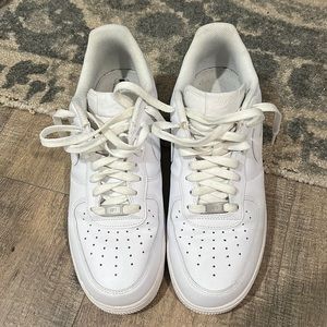 All white AF ones Size 10.5.
